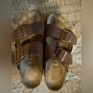 Classic Birkenstock Brown Double Strap Arizona Sandals